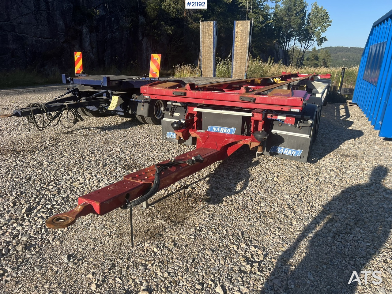 Narko 4 akslet container henger - Remorque ampliroll/ Multibenne: photos 3 Narko 4 akslet container henger - Remorque ampliroll/ Multibenne: photos 3