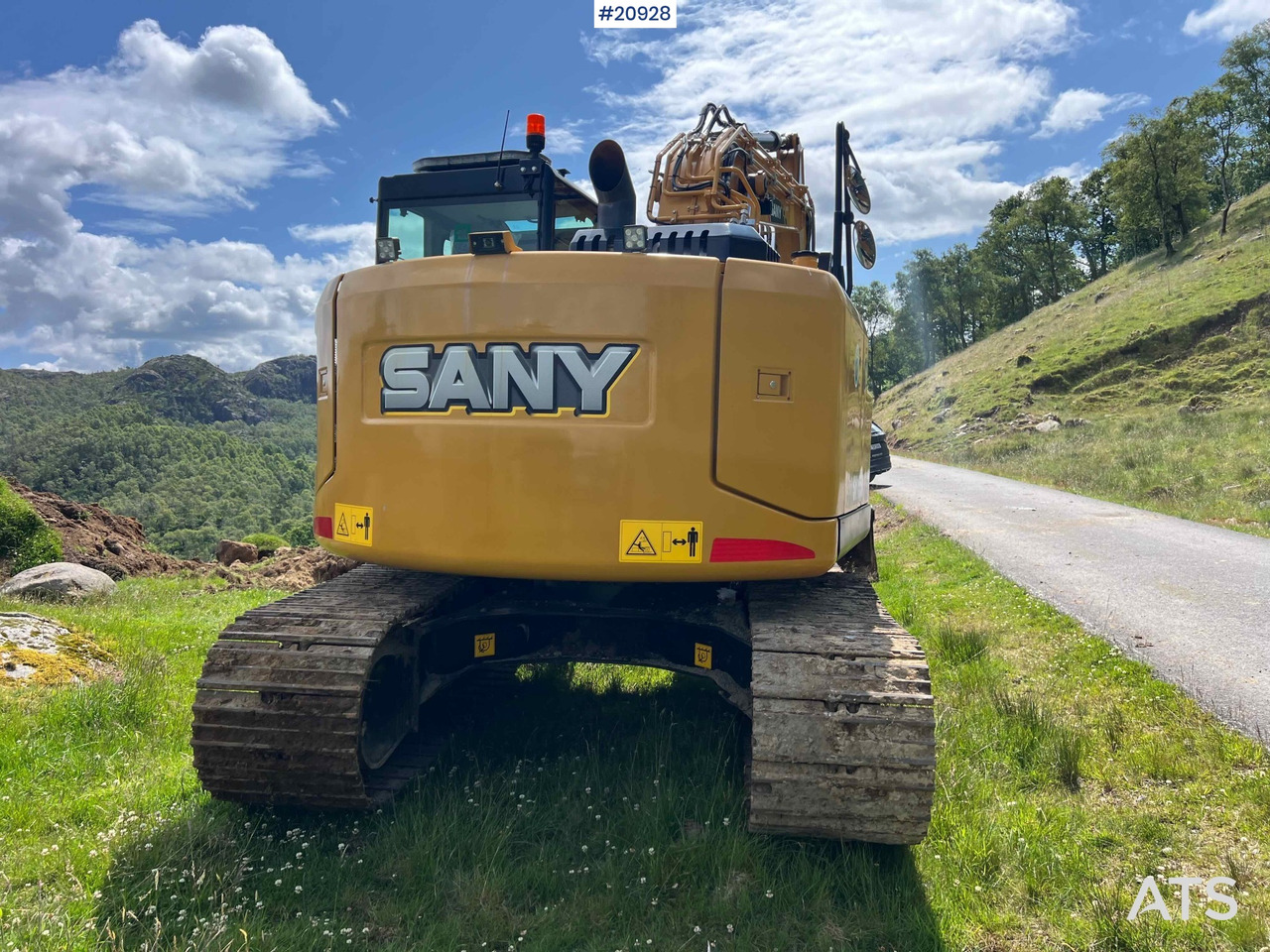 Pelle sur chenille SANY sy155U: photos 6