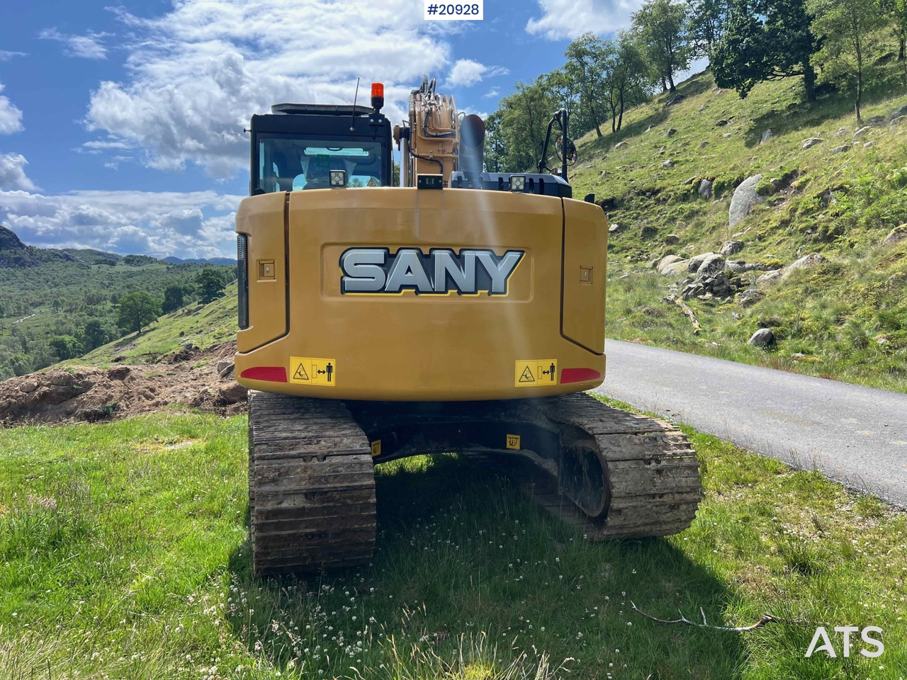 Pelle sur chenille SANY sy155U: photos 7
