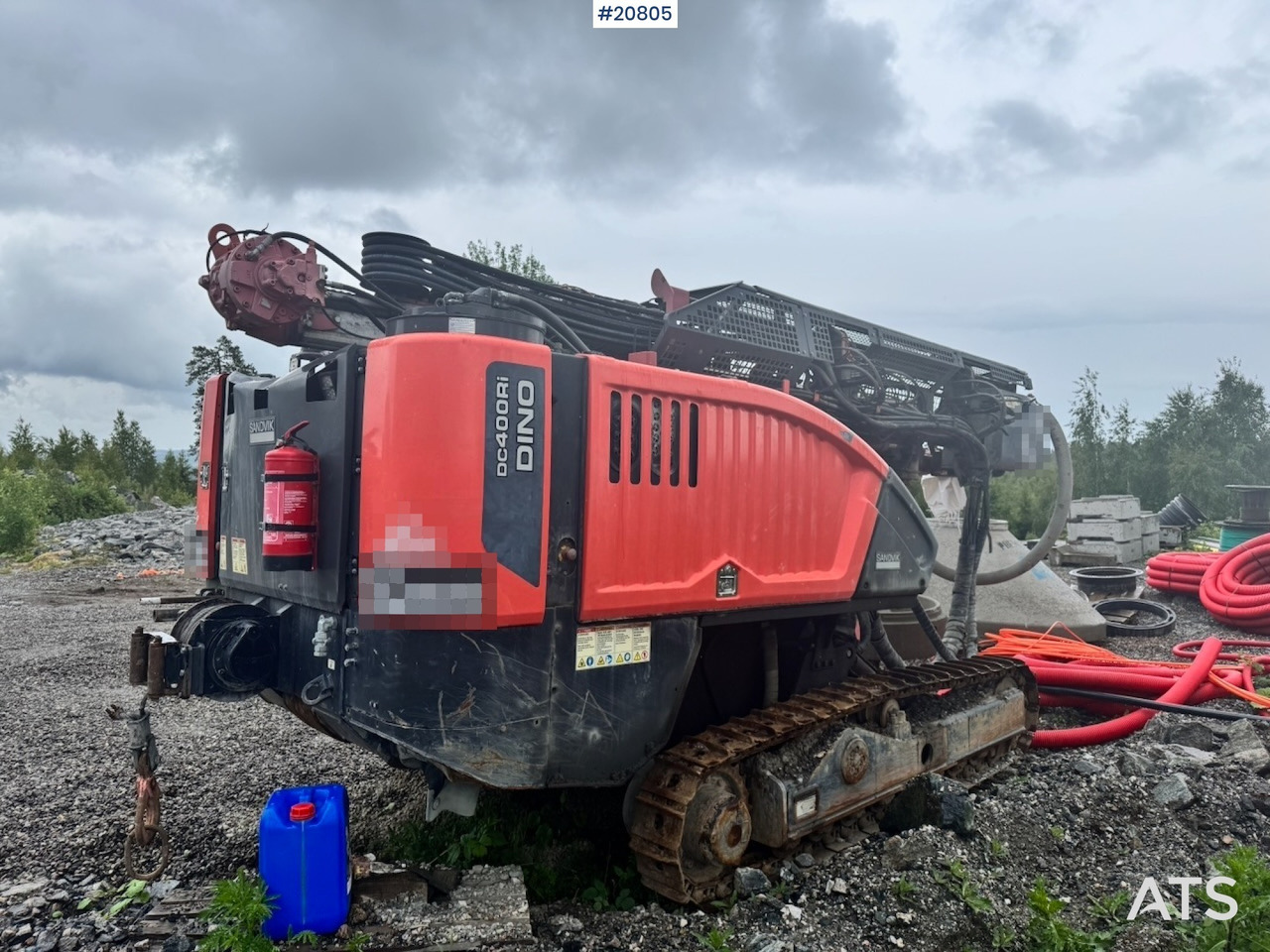 Sandvik Dino DC400RI - Foreuse: photos 5 Sandvik Dino DC400RI - Foreuse: photos 5