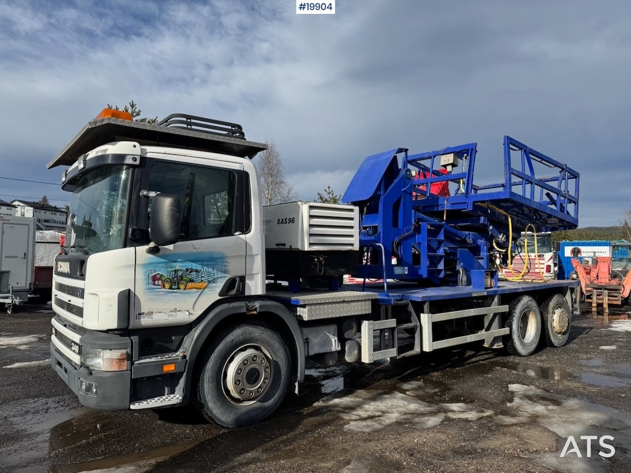 Scania P114 - Camion avec nacelle: photos 2 Scania P114 - Camion avec nacelle: photos 2