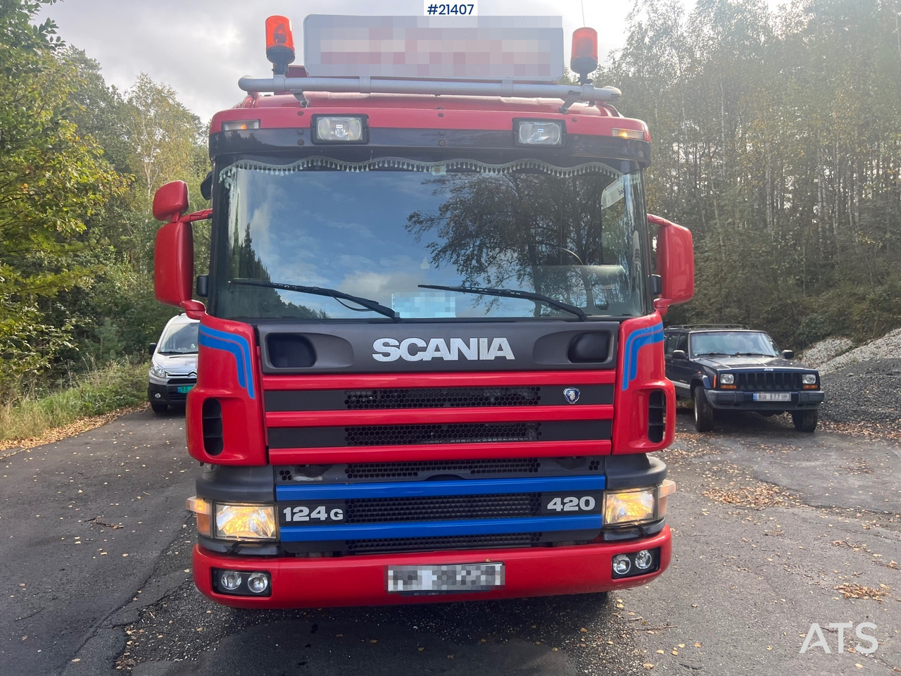 Scania P124G - Camion benne: photos 5 Scania P124G - Camion benne: photos 5