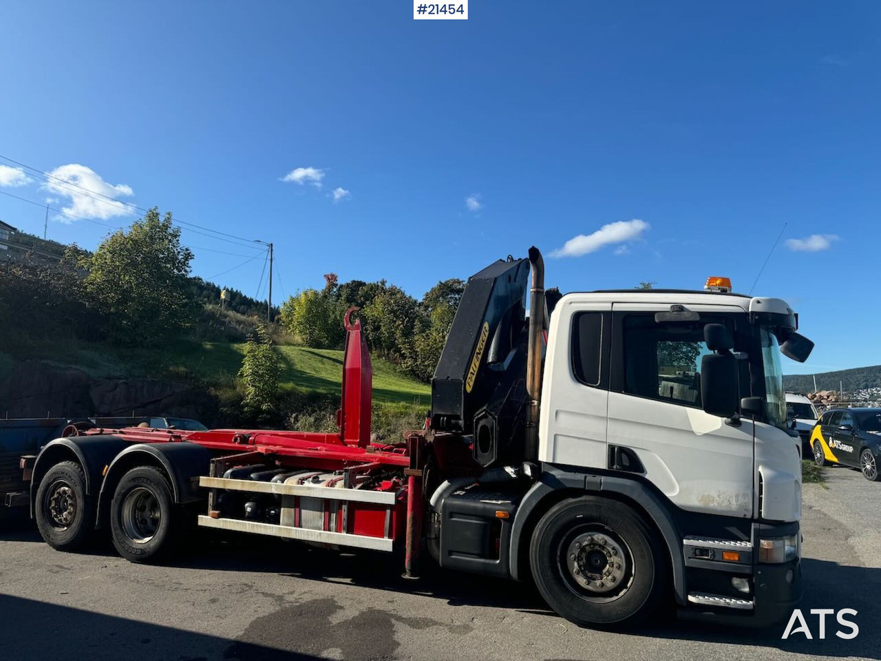 Scania P340 Krok/kranbil 23 t/m Palfinger kran - Camion grue: photos 3 Scania P340 Krok/kranbil 23 t/m Palfinger kran - Camion grue: photos 3