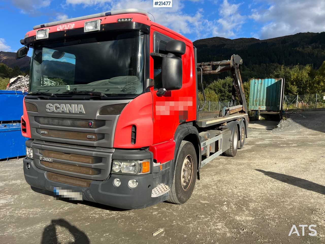 Scania P360 Liftdumper m/ rotator - Camion porte-conteneur/ Caisse mobile: photos 4 Scania P360 Liftdumper m/ rotator - Camion porte-conteneur/ Caisse mobile: photos 4