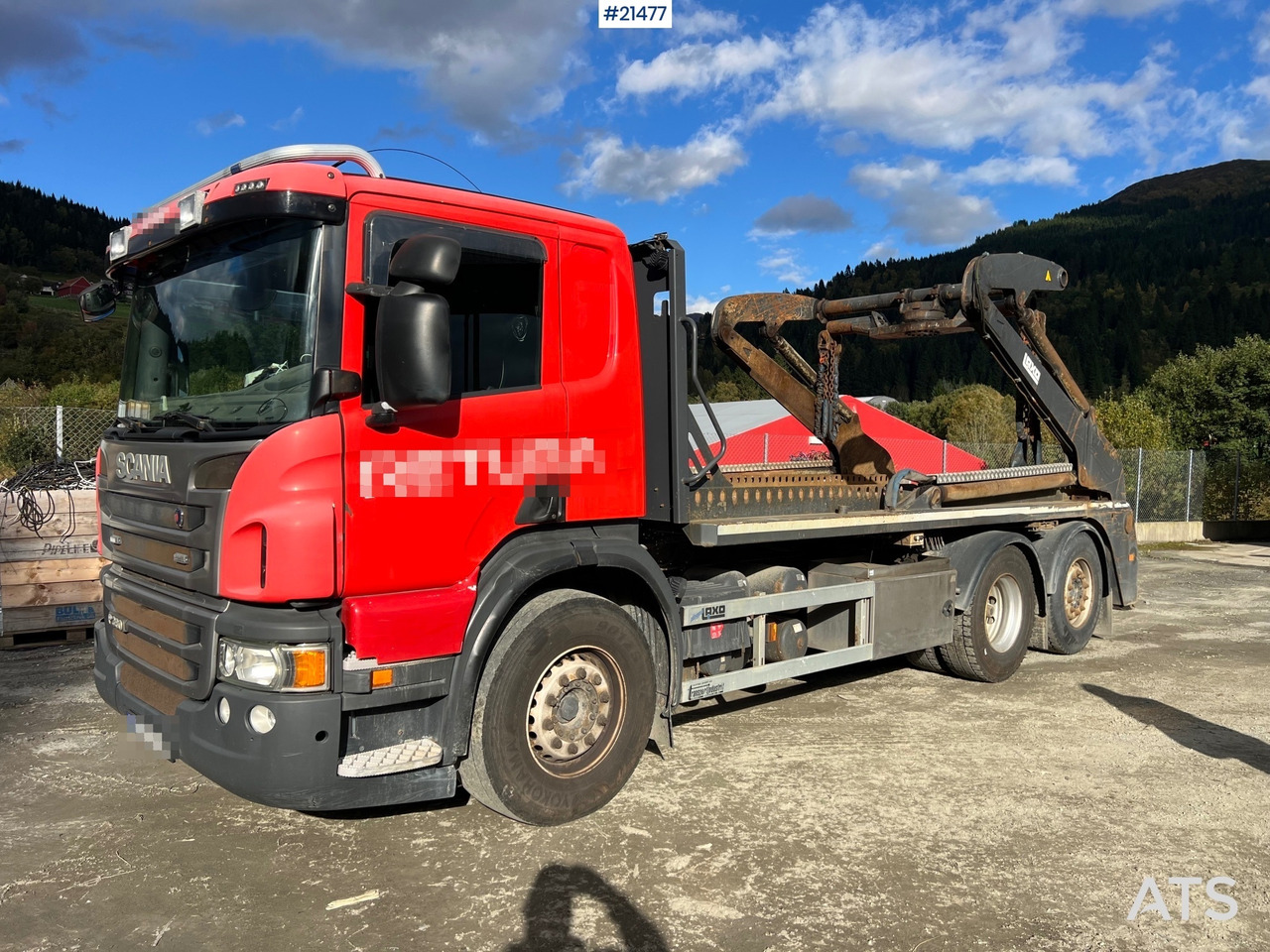 Scania P360 Liftdumper m/ rotator - Camion porte-conteneur/ Caisse mobile: photos 1 Scania P360 Liftdumper m/ rotator - Camion porte-conteneur/ Caisse mobile: photos 1