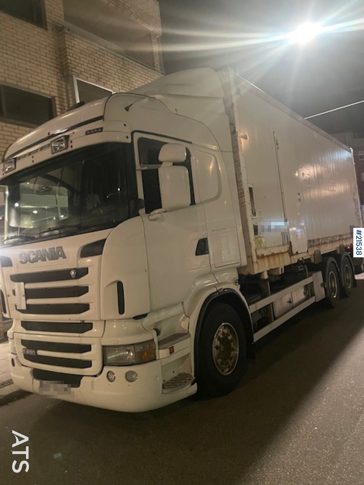Scania R480 Skapbil m/ 2t lift - Camion fourgon: photos 1 Scania R480 Skapbil m/ 2t lift - Camion fourgon: photos 1