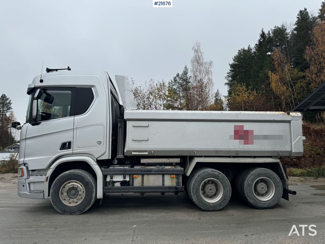 Scania R580 6x4 Brøyterigget Tippbil - Camion benne: photos 4 Scania R580 6x4 Brøyterigget Tippbil - Camion benne: photos 4