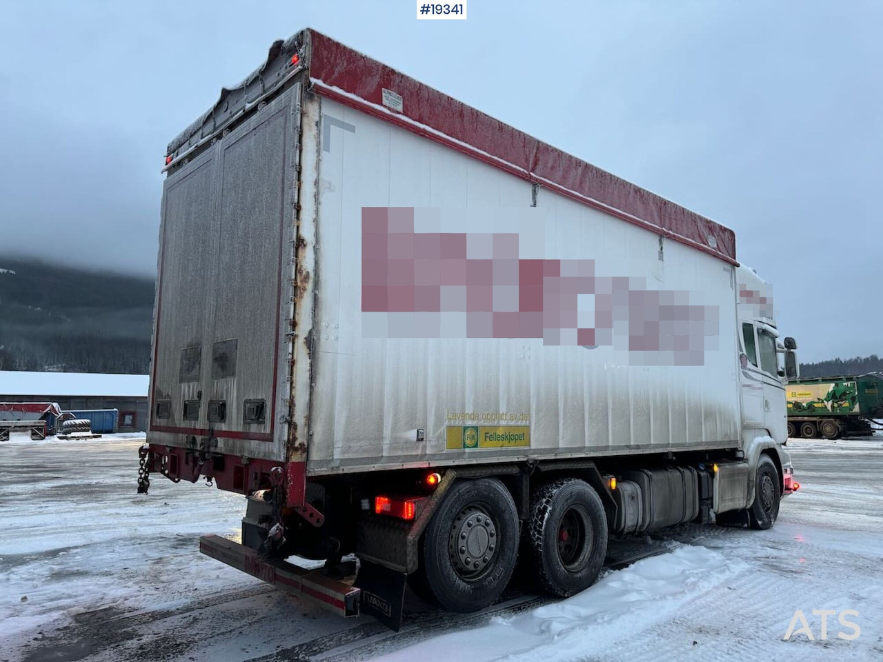 Scania R580 - Camion fourgon: photos 5 Scania R580 - Camion fourgon: photos 5