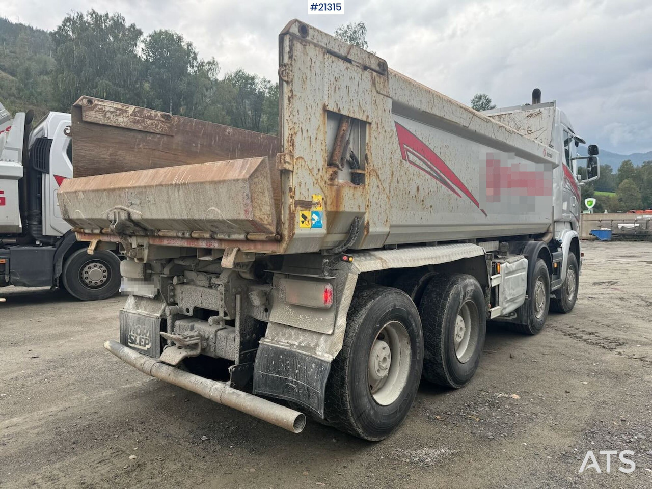 Scania R580 - Camion benne: photos 4 Scania R580 - Camion benne: photos 4