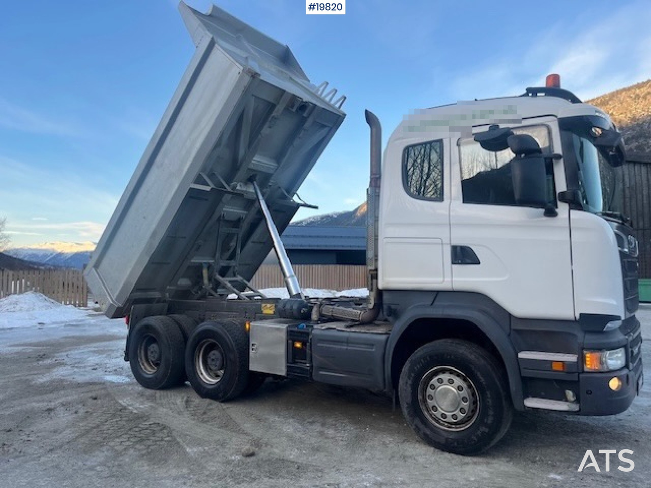Scania R580 - Camion benne: photos 1 Scania R580 - Camion benne: photos 1