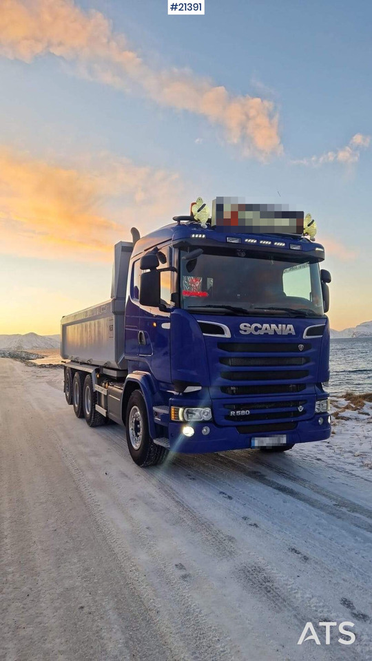 Scania R580 - Camion benne: photos 1 Scania R580 - Camion benne: photos 1