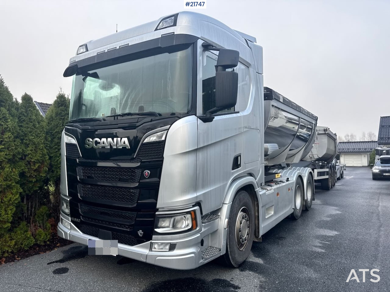 Scania R660 6X4 Asfaltbil m/ Carnehl asfaltkjerre - Camion benne: photos 3 Scania R660 6X4 Asfaltbil m/ Carnehl asfaltkjerre - Camion benne: photos 3