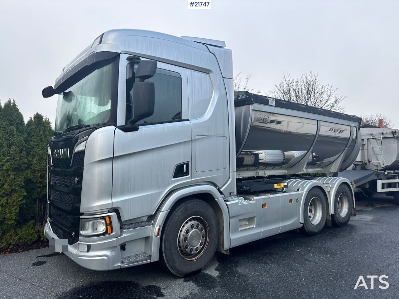 Scania R660 6X4 Asfaltbil m/ Carnehl asfaltkjerre - Camion benne: photos 4 Scania R660 6X4 Asfaltbil m/ Carnehl asfaltkjerre - Camion benne: photos 4