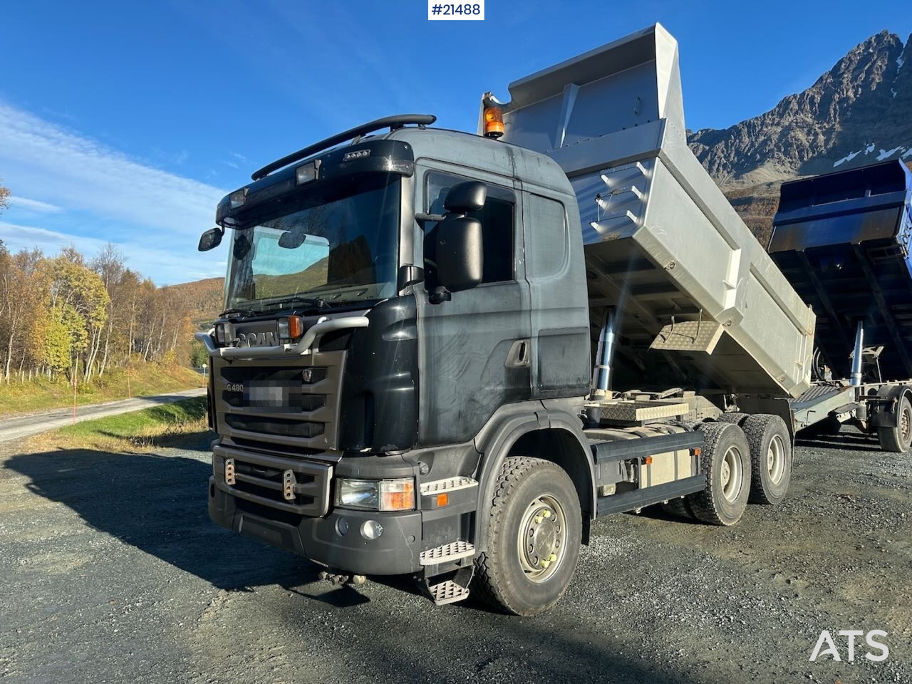 Scania Scania G480 6x4 brøyterigget tippbil - Camion benne: photos 2 Scania Scania G480 6x4 brøyterigget tippbil - Camion benne: photos 2