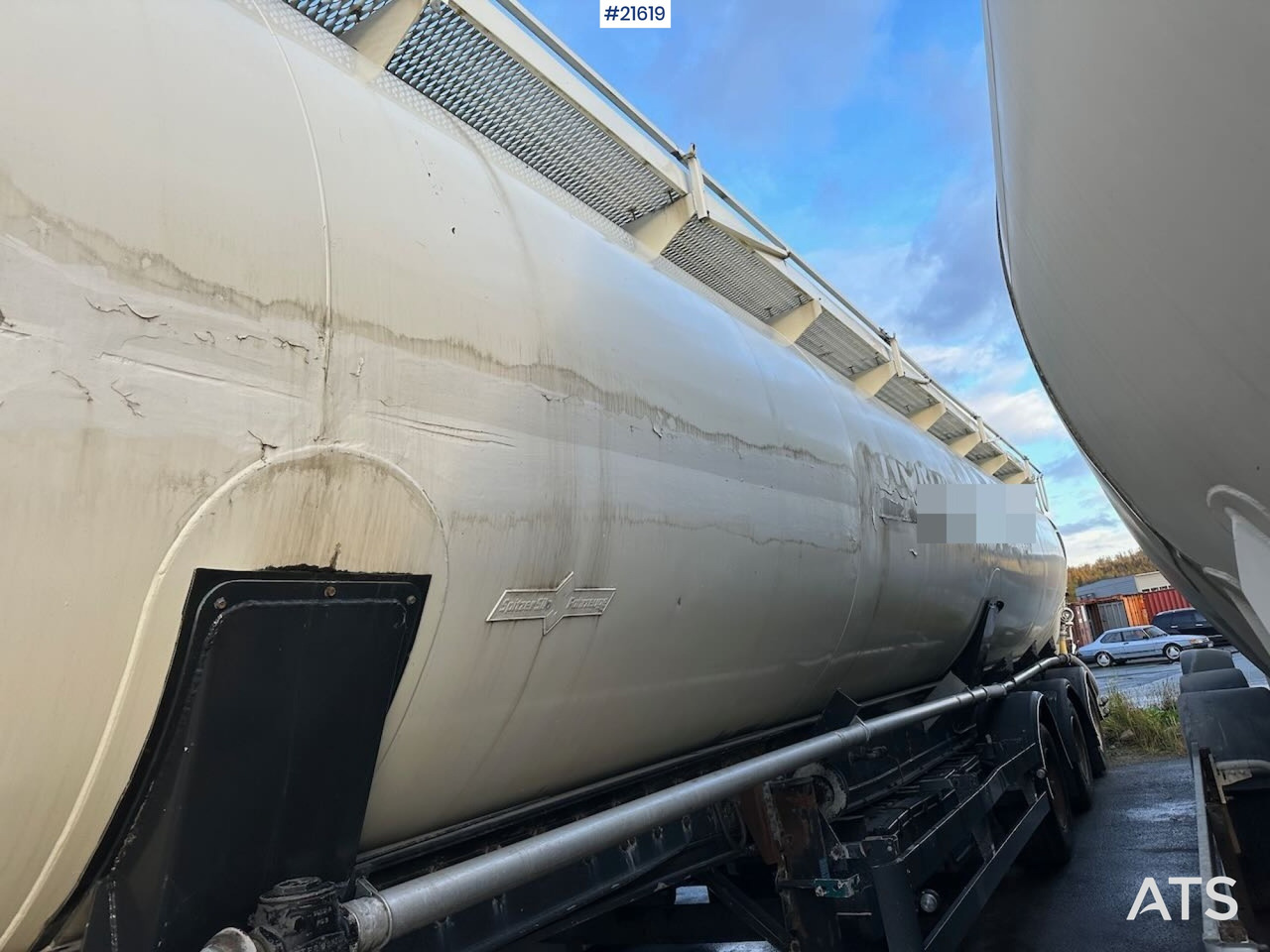 Spitzer 1996 Spitzer silo-trailer 3 akslet bulkhenger - Citerne pulvérulente: photos 4 Spitzer 1996 Spitzer silo-trailer 3 akslet bulkhenger - Citerne pulvérulente: photos 4