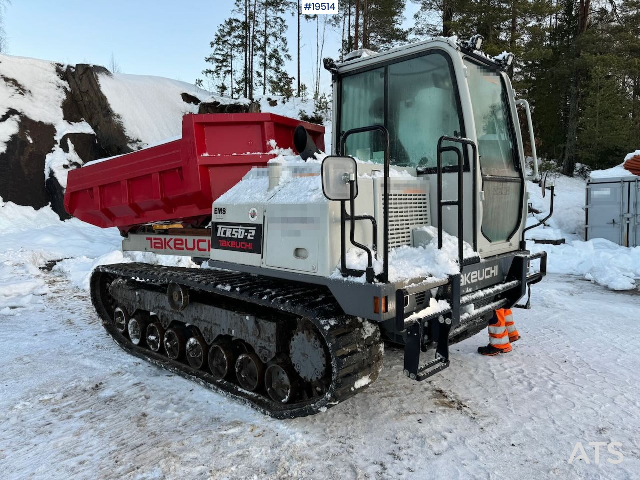 Takeuchi TCR50-2 - Tombereau: photos 1 Takeuchi TCR50-2 - Tombereau: photos 1