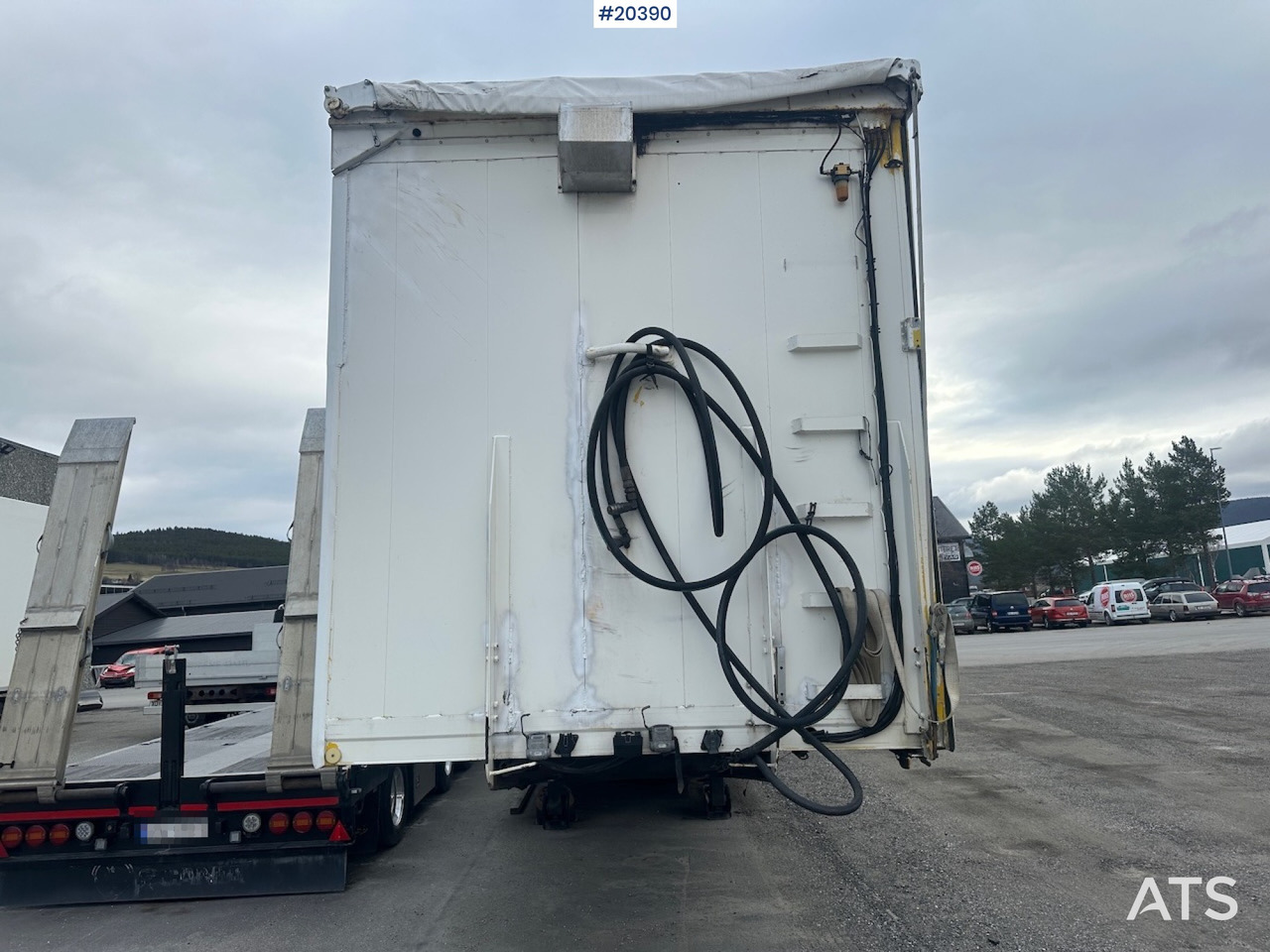 Semi-remorque fourgon Vang flishenger: photos 7 Semi-remorque fourgon Vang flishenger: photos 7