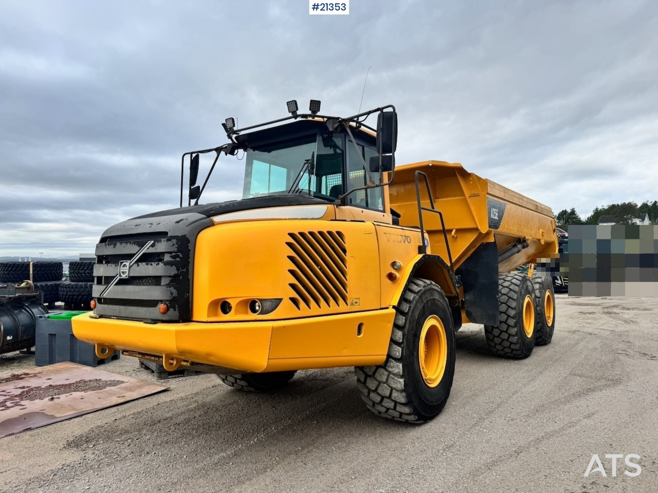 Volvo A25E - Tombereau articulé: photos 1 Volvo A25E - Tombereau articulé: photos 1