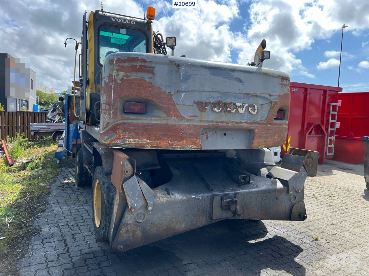 Volvo EW160B hjulmaskin m/ støtte bein og skjær - Chargeuse sur pneus: photos 3 Volvo EW160B hjulmaskin m/ støtte bein og skjær - Chargeuse sur pneus: photos 3