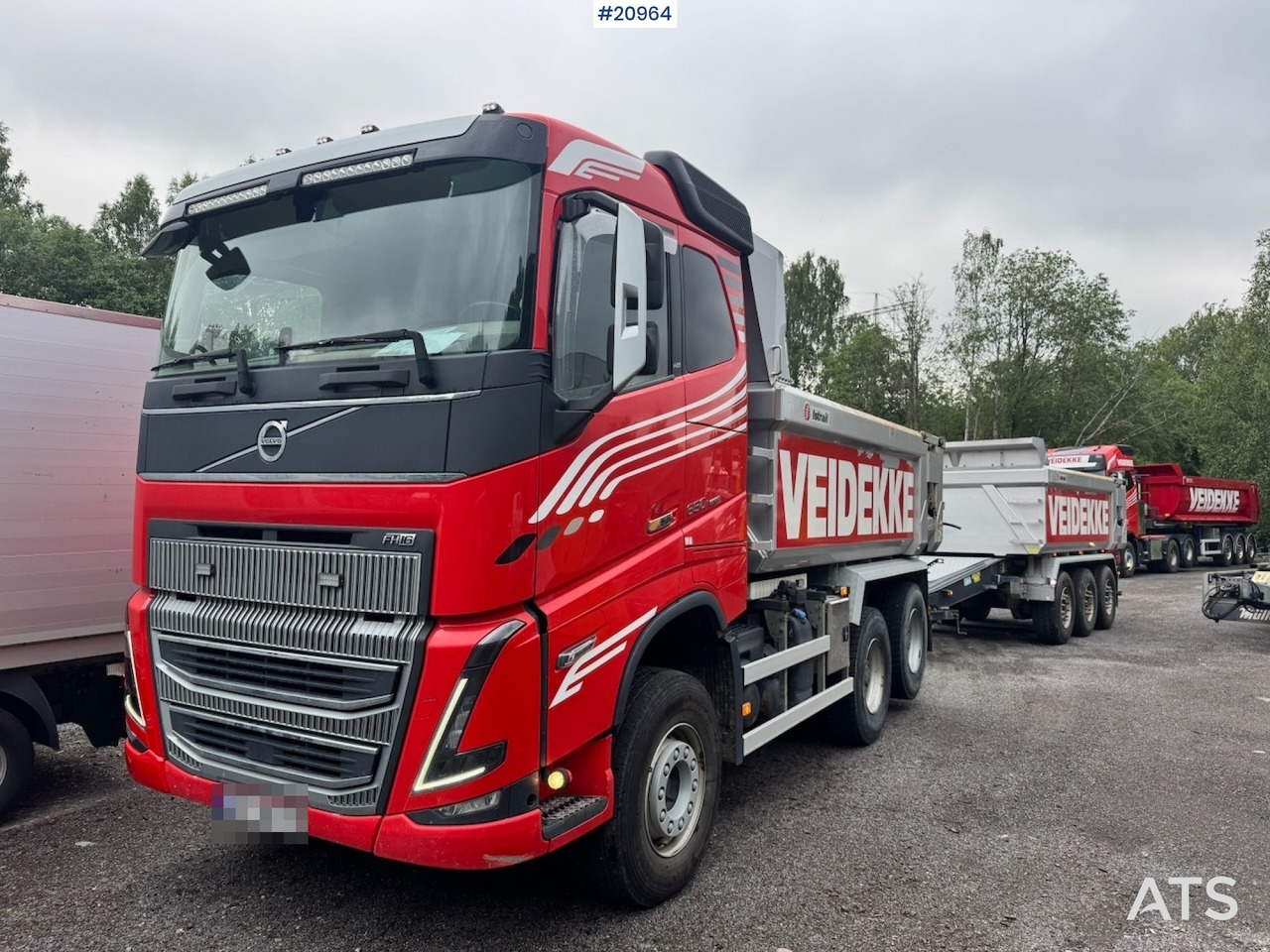 Volvo FH16 650 - Camion benne: photos 1 Volvo FH16 650 - Camion benne: photos 1