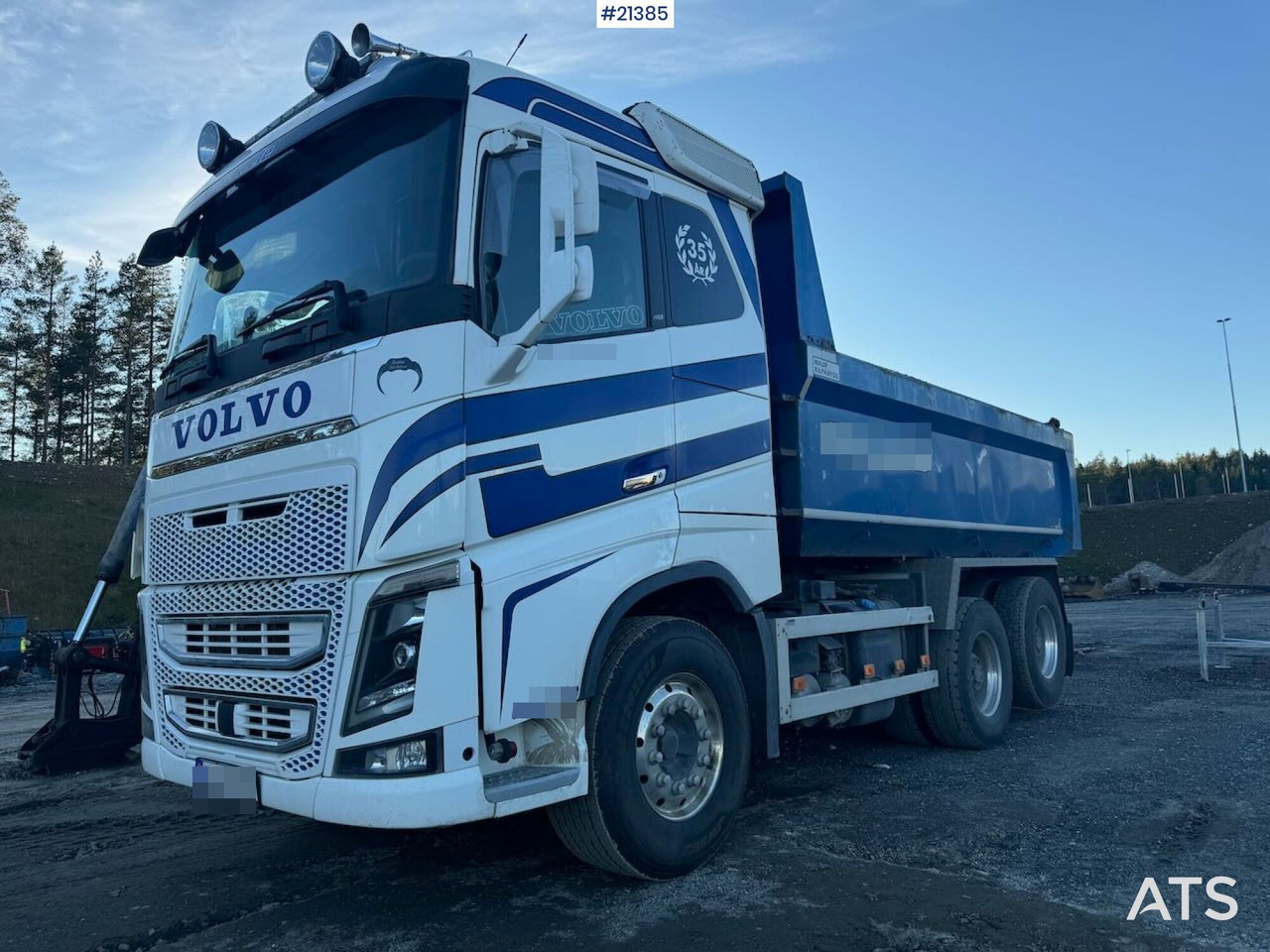 Volvo FH16 6x4 Tippbil - Camion benne: photos 1 Volvo FH16 6x4 Tippbil - Camion benne: photos 1