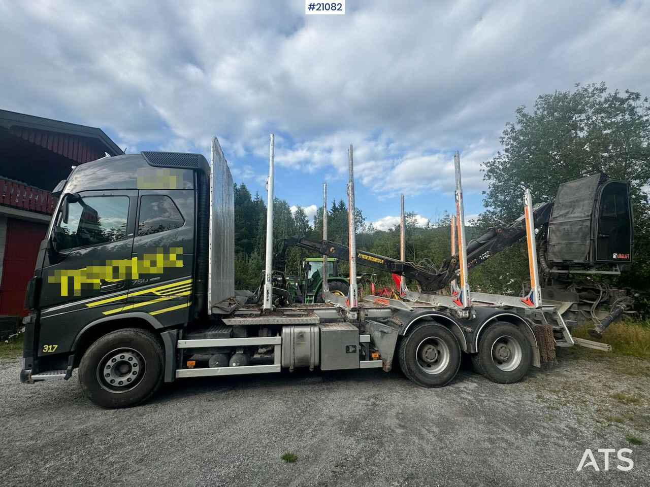 Volvo FH16 750 - Camion grumier: photos 2 Volvo FH16 750 - Camion grumier: photos 2