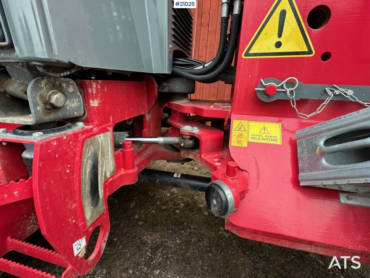 Chargeuse sur pneus télescopique Weidemann 5080T: photos 20
