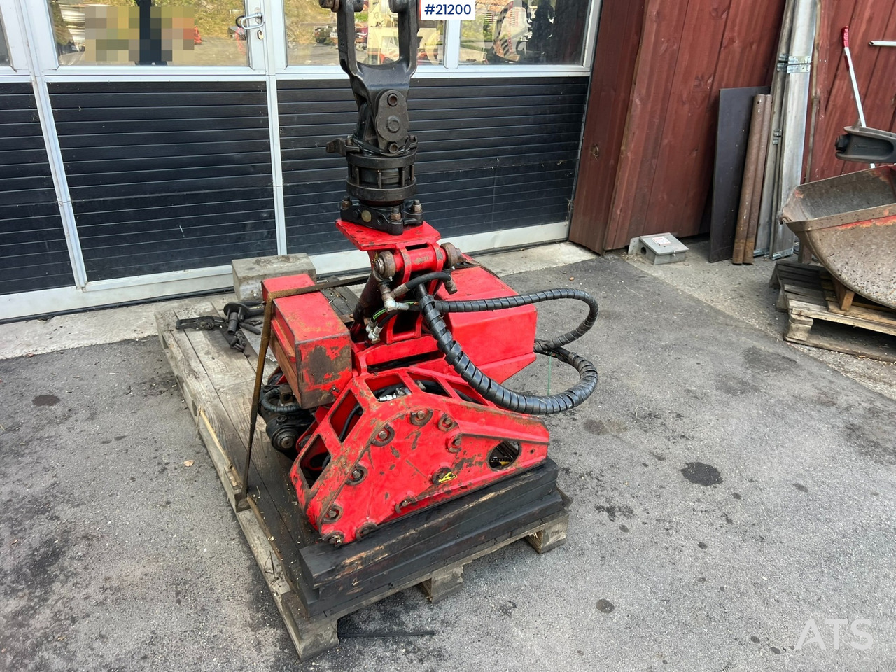 Hogstaggregat SG220RC hogstaggregat for kran m/ ekstra klo, sverd og kjede - Tête d'abattage: photos 4 Hogstaggregat SG220RC hogstaggregat for kran m/ ekstra klo, sverd og kjede - Tête d'abattage: photos 4