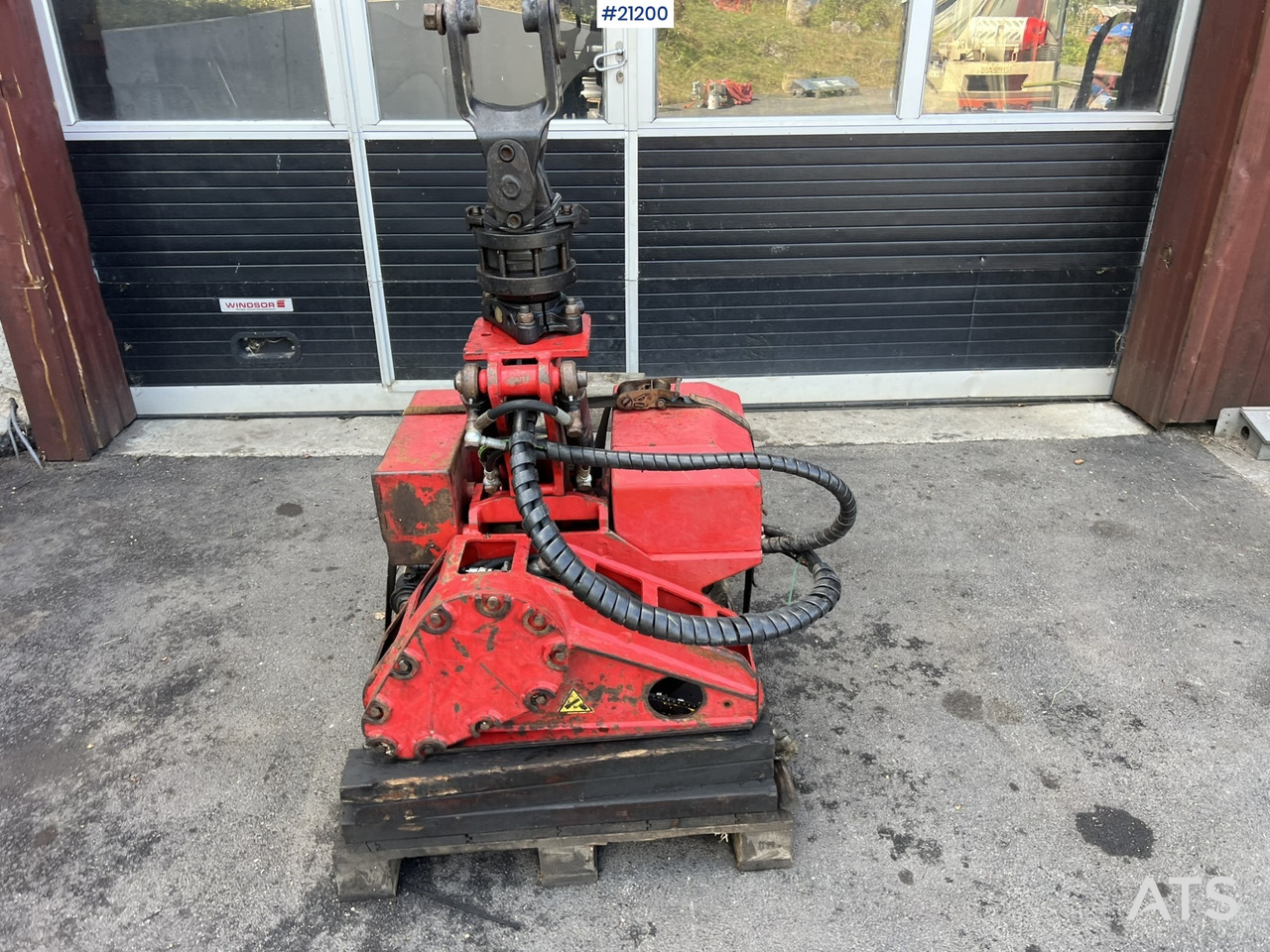 Hogstaggregat SG220RC hogstaggregat for kran m/ ekstra klo, sverd og kjede - Tête d'abattage: photos 3 Hogstaggregat SG220RC hogstaggregat for kran m/ ekstra klo, sverd og kjede - Tête d'abattage: photos 3