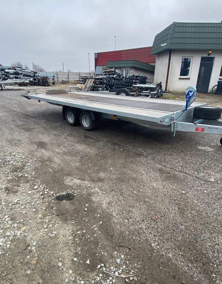 Niewiadów Saturn 4,5 x 2,10 sklejka - Remorque porte-voitures: photos 2 Niewiadów Saturn 4,5 x 2,10 sklejka - Remorque porte-voitures: photos 2