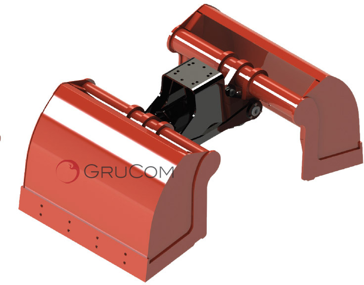 Clamshell bucket for digging BV-M 500 - Benne preneuse pour Grue auxiliaire: photos 1 Clamshell bucket for digging BV-M 500 - Benne preneuse pour Grue auxiliaire: photos 1