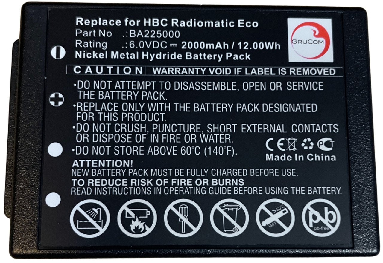 HBC compatible battery 005-01-00615, BA205000, BA205030, BA206000, BA2060 - Accumulateur pour Grue auxiliaire: photos 3 HBC compatible battery 005-01-00615, BA205000, BA205030, BA206000, BA2060 - Accumulateur pour Grue auxiliaire: photos 3