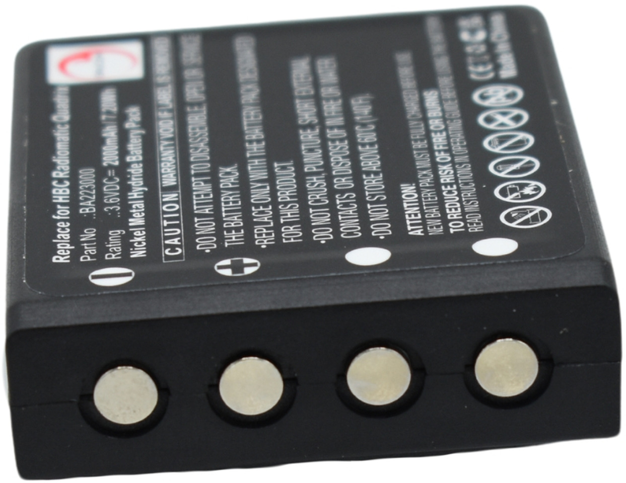 HBC compatible battery BA223000, BA223030, FUB6 - Accumulateur pour Grue auxiliaire: photos 4 HBC compatible battery BA223000, BA223030, FUB6 - Accumulateur pour Grue auxiliaire: photos 4