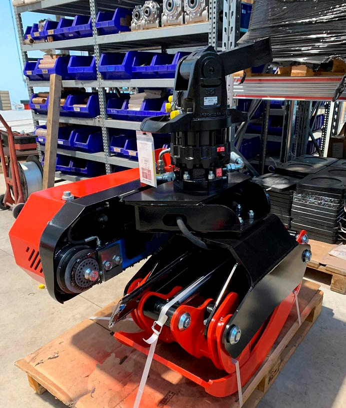 Hydraulic chainsaw MS- 750 - Tête d'abattage: photos 2 Hydraulic chainsaw MS- 750 - Tête d'abattage: photos 2
