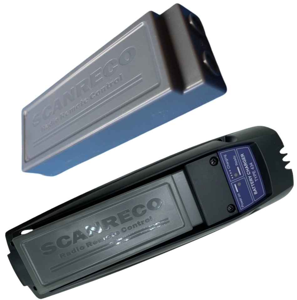 ORIGINAL SCANRECO PACK: 2 BATTERIES + 1 CHARGER OCB - Système électrique pour Grue auxiliaire: photos 2 ORIGINAL SCANRECO PACK: 2 BATTERIES + 1 CHARGER OCB - Système électrique pour Grue auxiliaire: photos 2