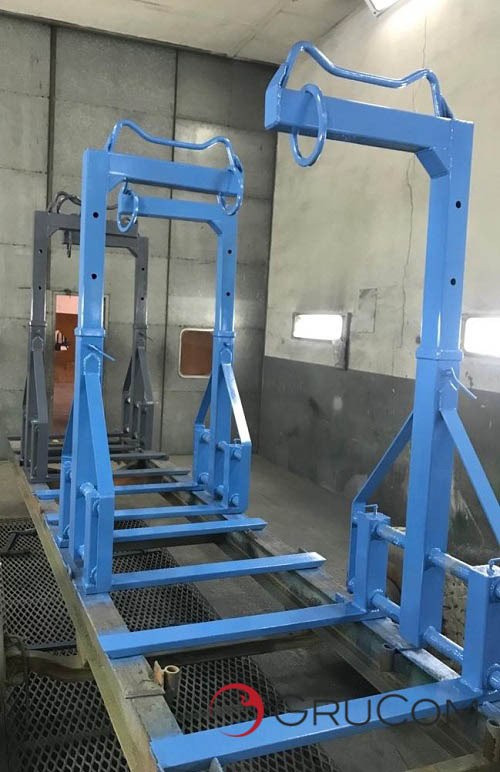 Pallet fork PP-2 - Fourches pour Grue auxiliaire: photos 2 Pallet fork PP-2 - Fourches pour Grue auxiliaire: photos 2