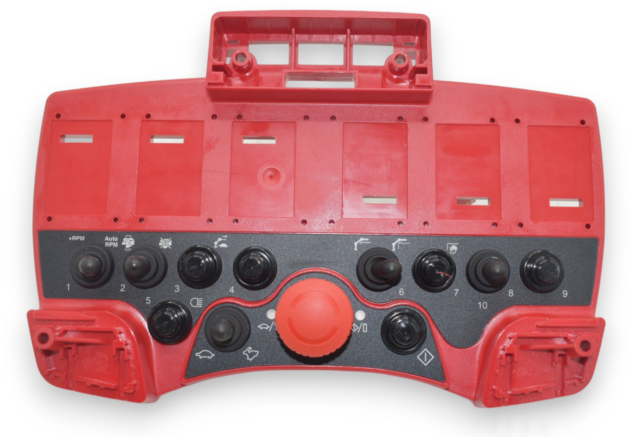 Red upper protective for Scanreco P2 Mini remote w EEA 5057 - Système électrique pour Grue auxiliaire: photos 3 Red upper protective for Scanreco P2 Mini remote w EEA 5057 - Système électrique pour Grue auxiliaire: photos 3