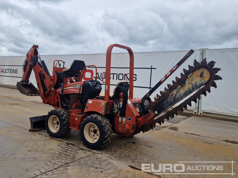 2009 Ditch Witch RT40 - Trancheuse: photos 3 2009 Ditch Witch RT40 - Trancheuse: photos 3