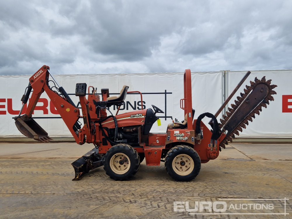 2009 Ditch Witch RT40 - Trancheuse: photos 2 2009 Ditch Witch RT40 - Trancheuse: photos 2