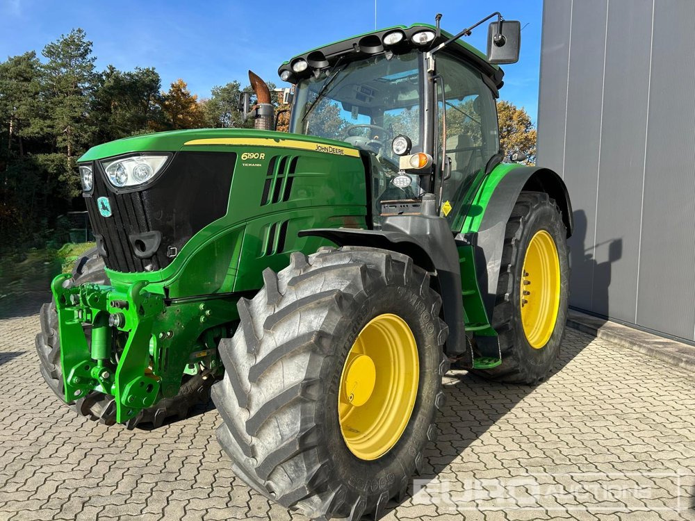 2013 John Deere 6190R - Tracteur agricole: photos 1 2013 John Deere 6190R - Tracteur agricole: photos 1