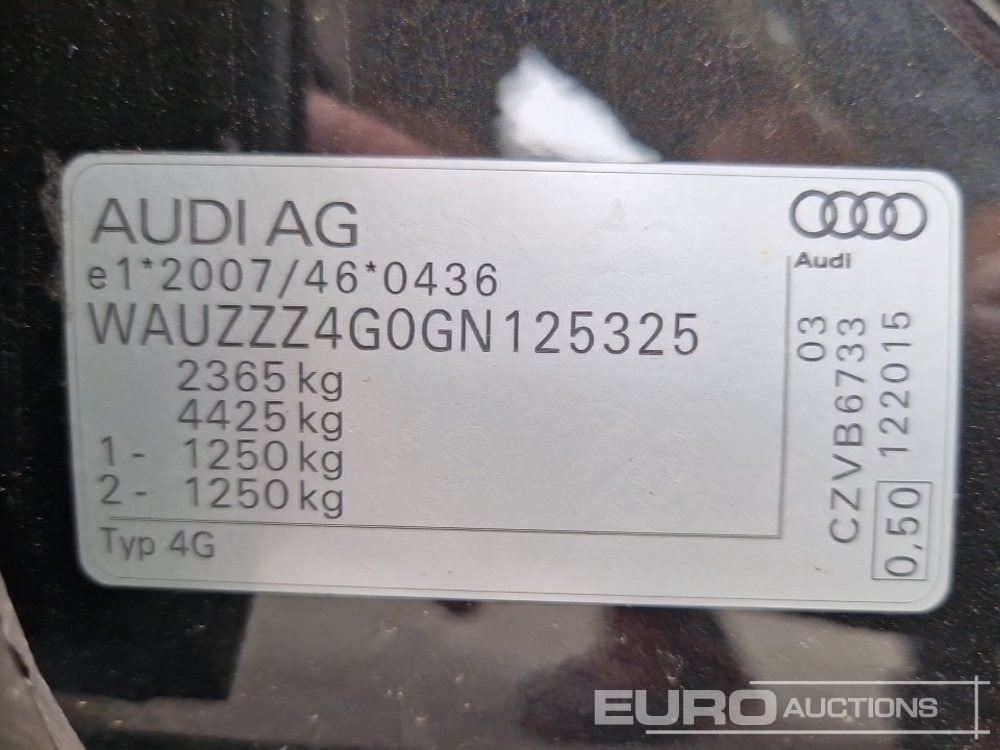 Voiture 2016 Audi A7 Sportback: photos 33