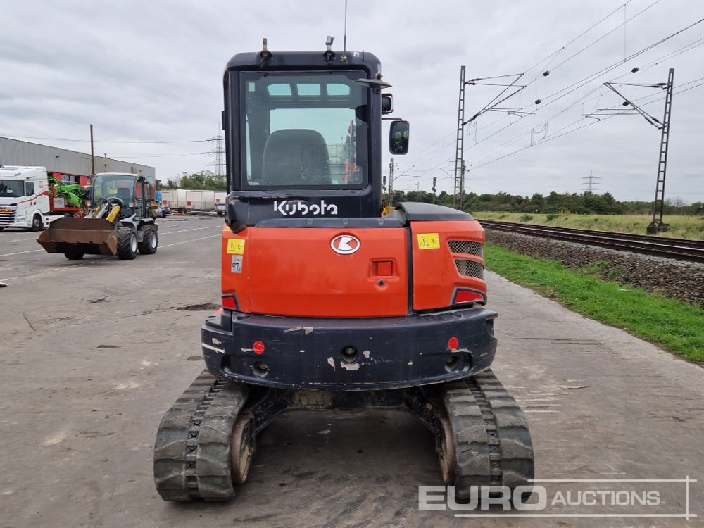 2016 Kubota U55-4 - Mini pelle: photos 4 2016 Kubota U55-4 - Mini pelle: photos 4