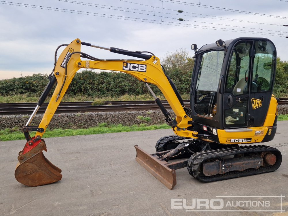 2017 JCB 8026 CTS - Mini pelle: photos 1 2017 JCB 8026 CTS - Mini pelle: photos 1