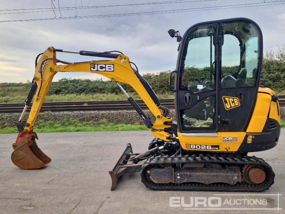 2017 JCB 8026 CTS - Mini pelle: photos 2 2017 JCB 8026 CTS - Mini pelle: photos 2