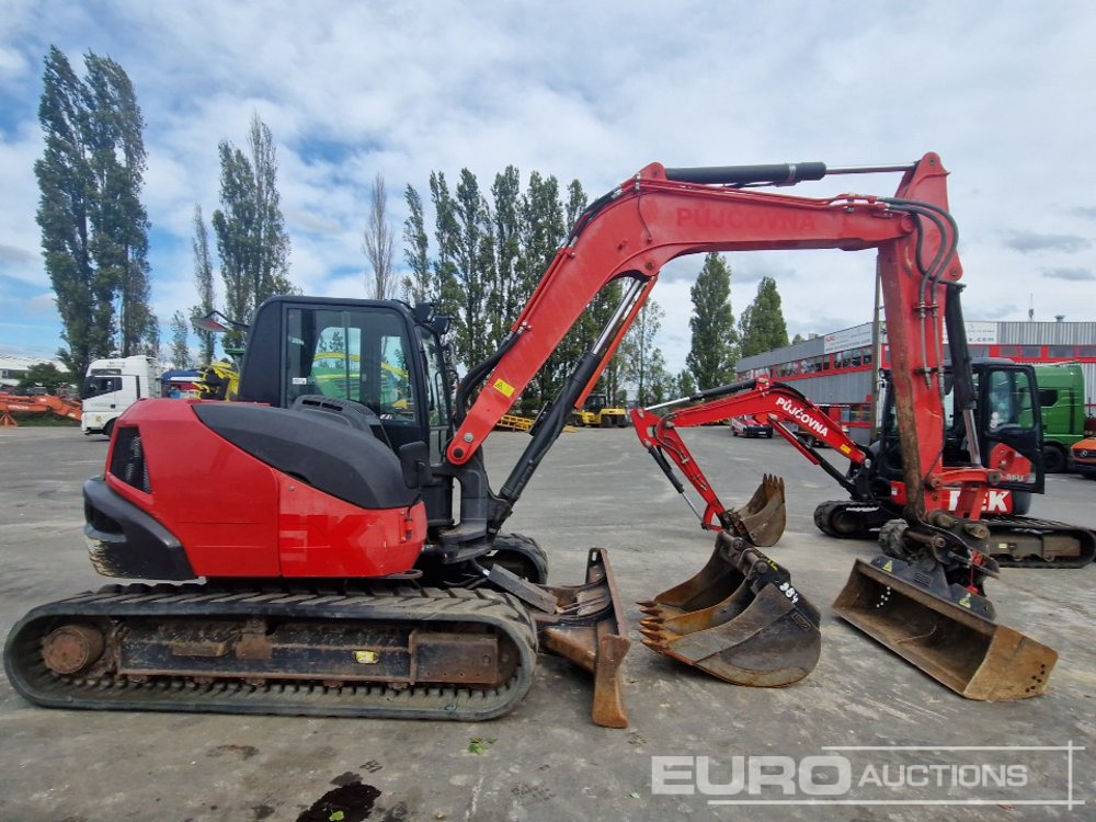 Mini pelle 2018 Kubota KX080-4A: photos 6