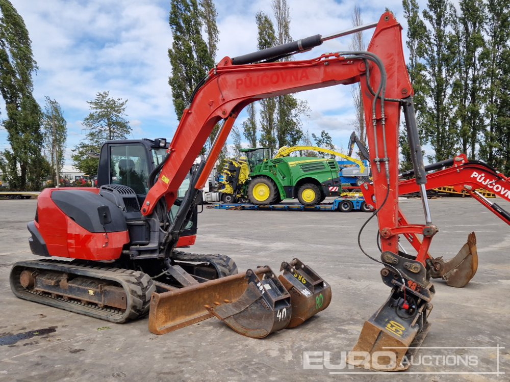 Mini pelle 2018 Kubota KX080-4A: photos 7