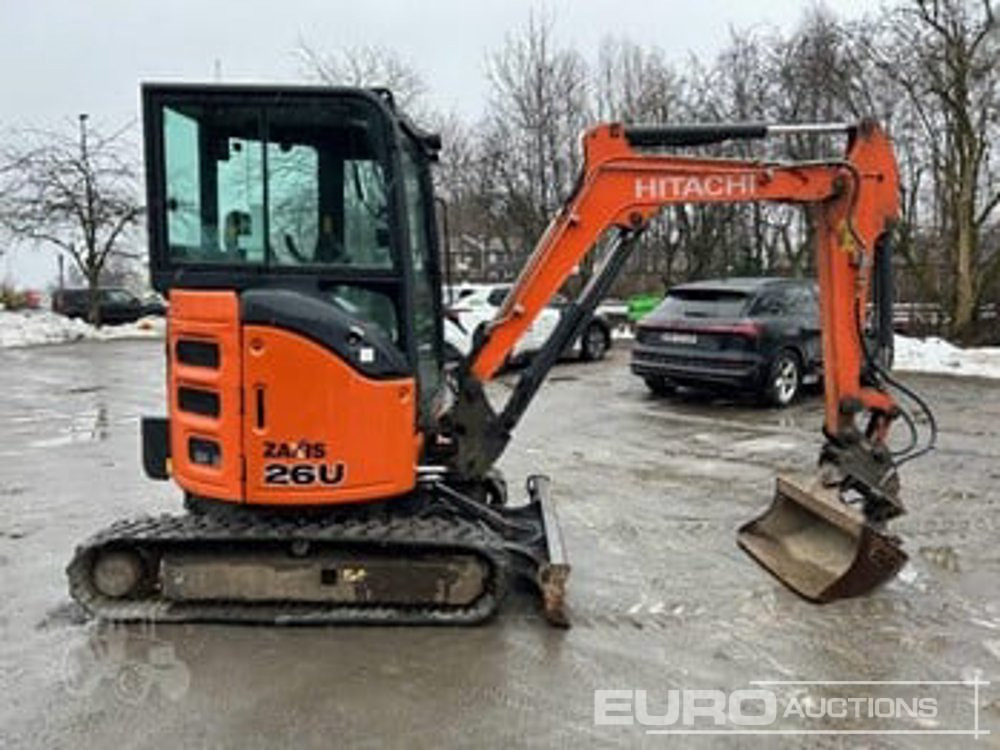 2019 Hitachi ZX26U-6CR - Mini pelle: photos 1 2019 Hitachi ZX26U-6CR - Mini pelle: photos 1