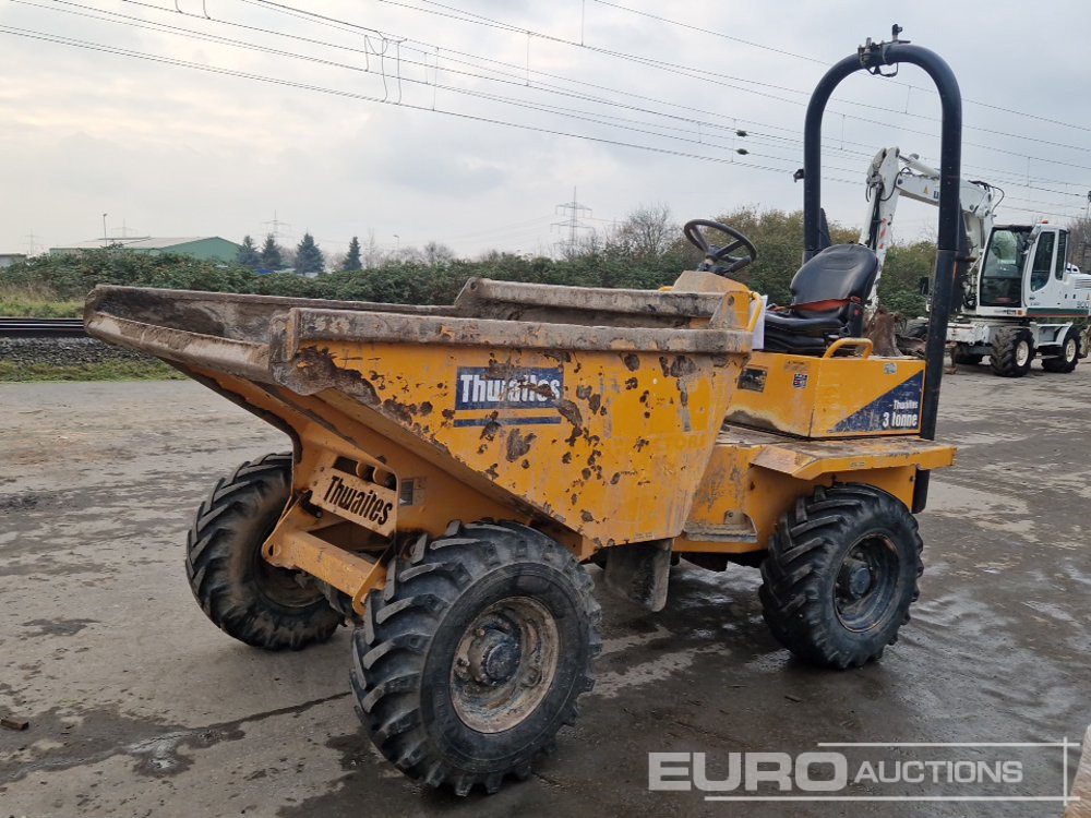 2019 Thwaites 3 Ton Dumper, Rolll Bar - Mini tombereau: photos 1 2019 Thwaites 3 Ton Dumper, Rolll Bar - Mini tombereau: photos 1