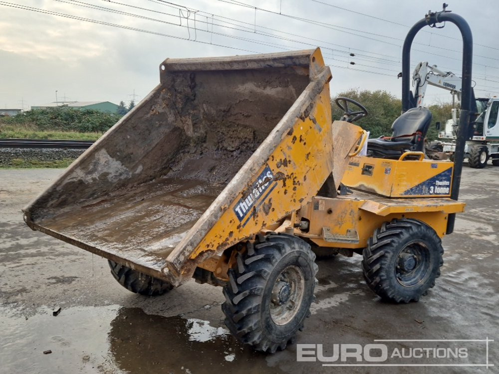 2019 Thwaites 3 Ton Dumper, Rolll Bar - Mini tombereau: photos 2 2019 Thwaites 3 Ton Dumper, Rolll Bar - Mini tombereau: photos 2