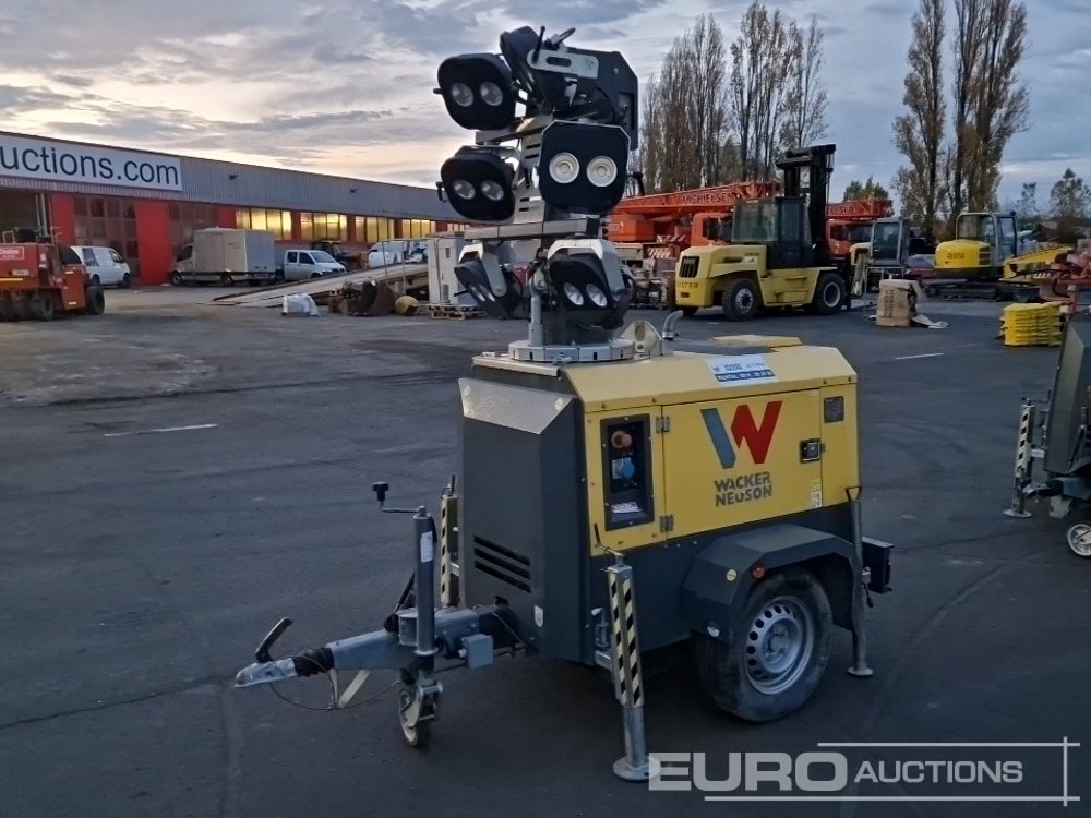2020 Wacker Neuson Single Axle Light Tower LTE4K, 50hz - Mat d'éclairage: photos 1 2020 Wacker Neuson Single Axle Light Tower LTE4K, 50hz - Mat d'éclairage: photos 1